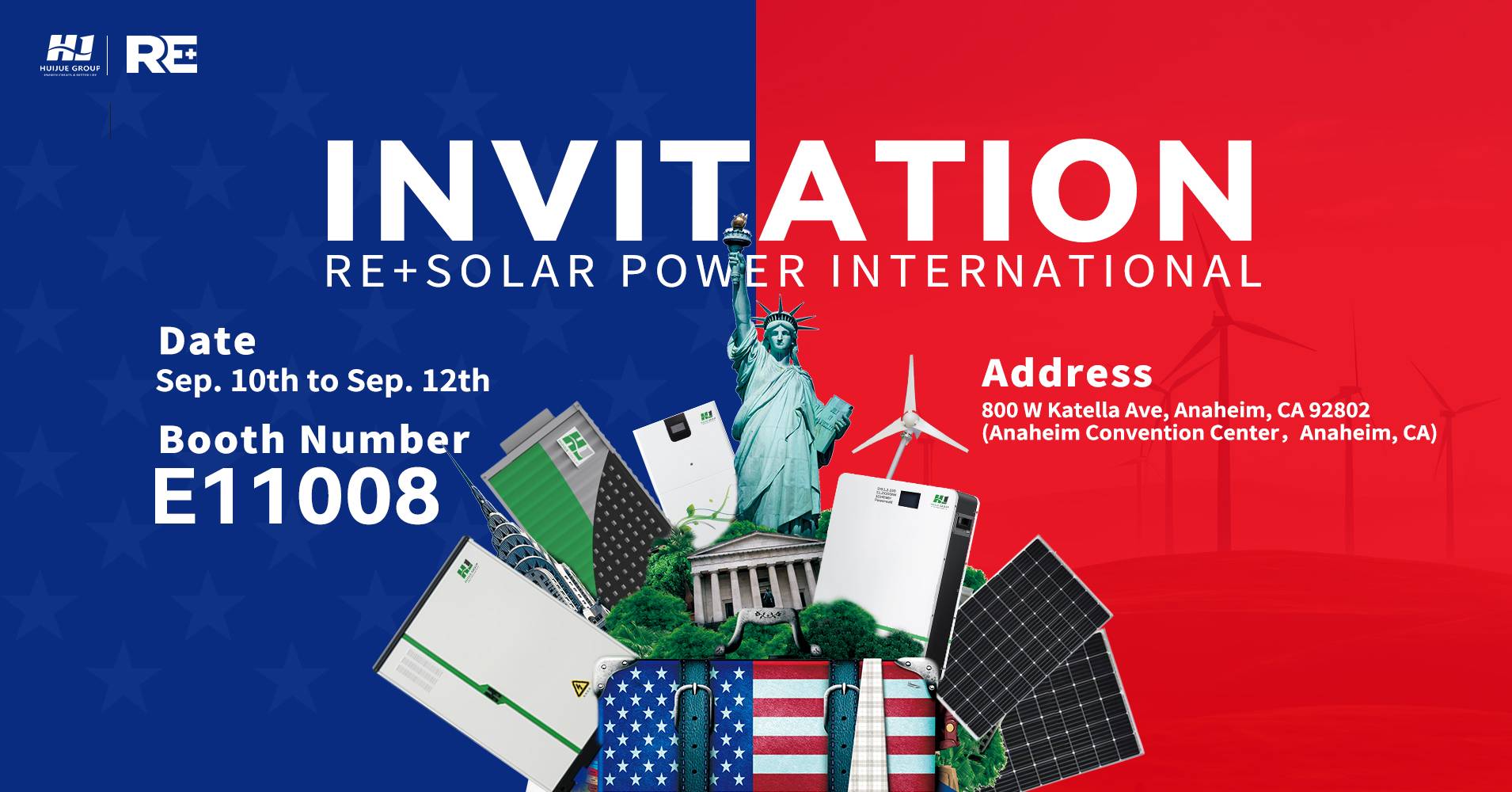 匯玨科技集團參加2024年RE+ Solar Power International展會