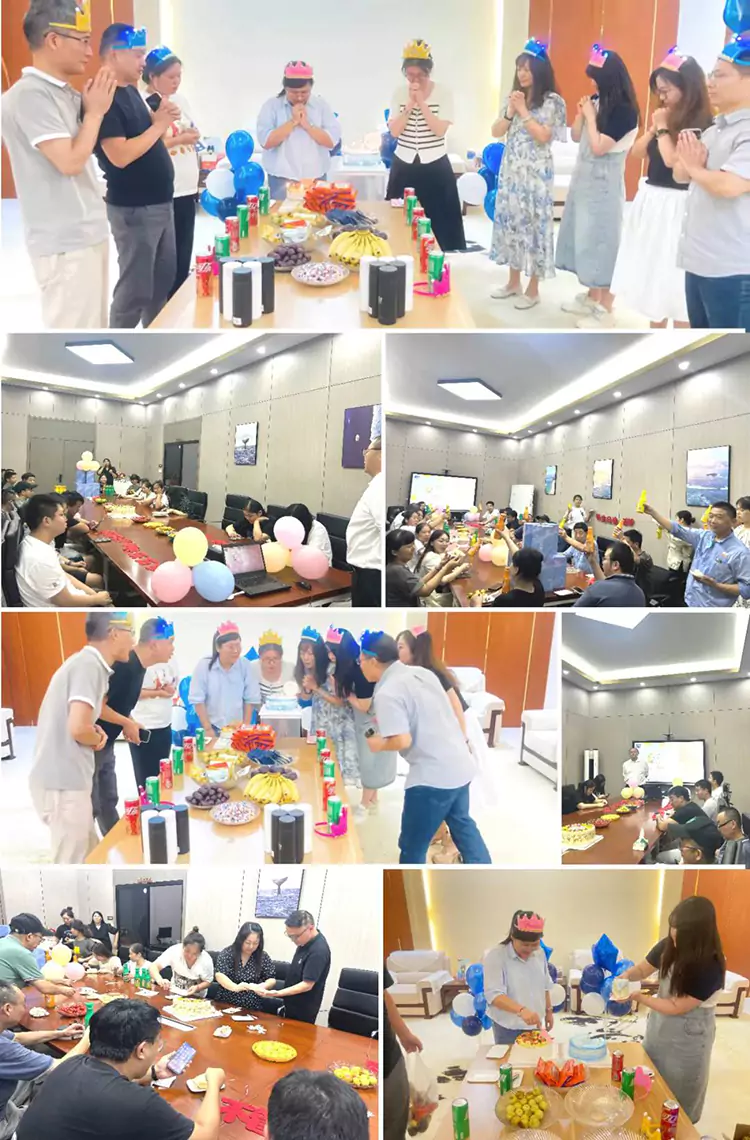 浪漫夏日，喜辰共樂 匯玨網絡8月員工生日會