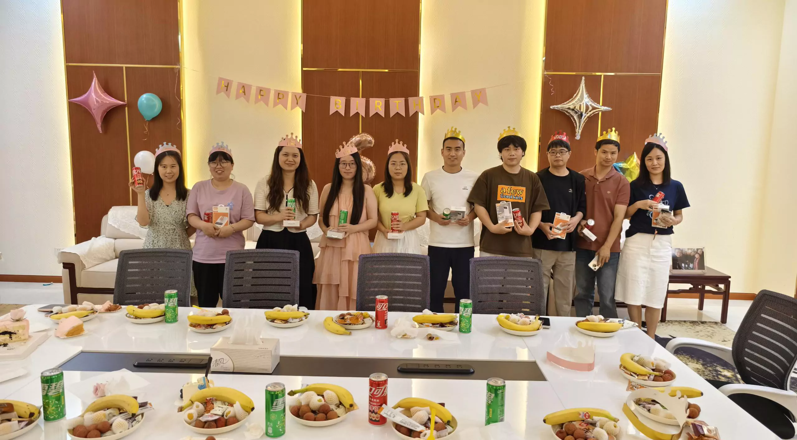  繽紛夏日，悅享生辰 ‖ 匯玨科技集團6月員工生日會 