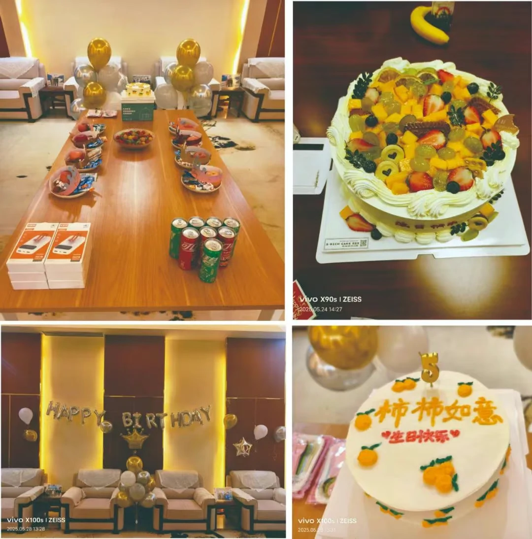 匯玨科技集團(tuán)5月員工集體生日會(huì)