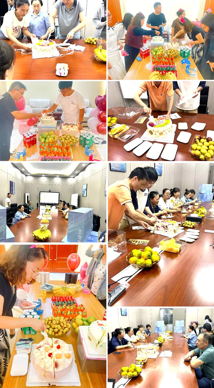 為職工幸?！凹哟a”匯玨集團9月員工生日會